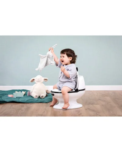 Mini Toilette Panda baby potty Black &amp; White Safety 1st