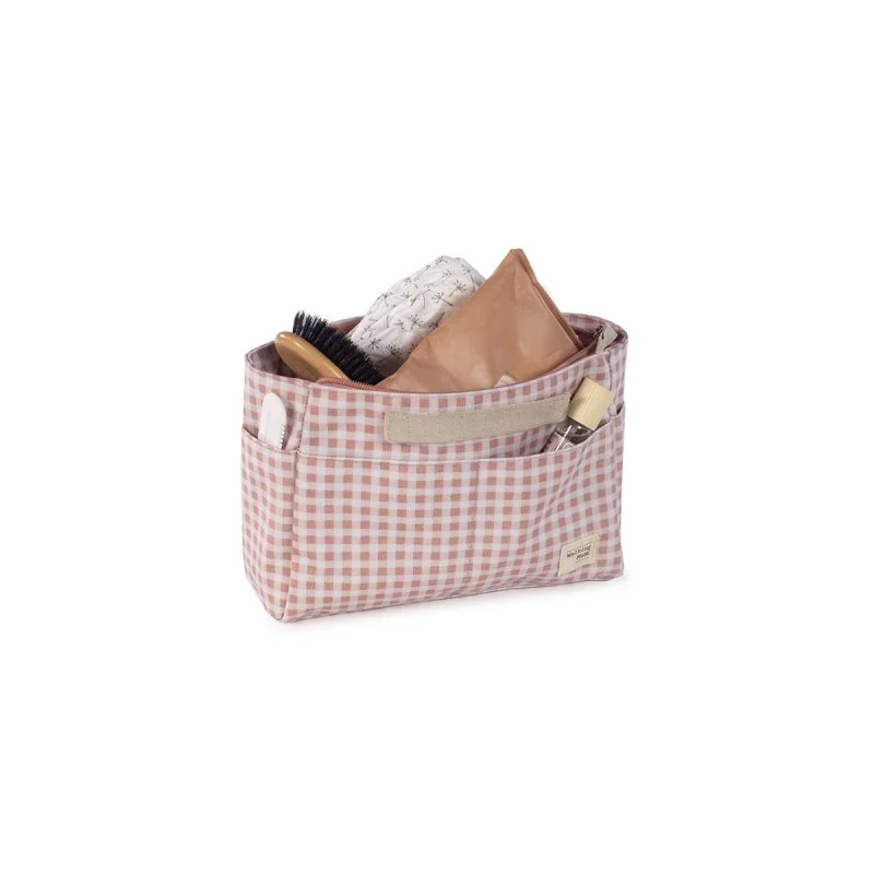 Trousse de toilette I Love Vichy rose Walking Mum