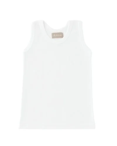 Débardeur garçon sport 4 ans blanc Babidu