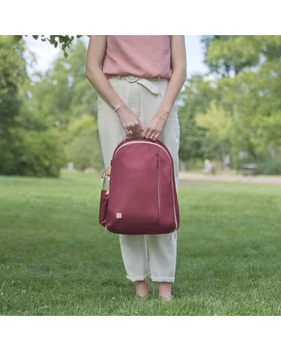 Sac a langer le pyla burgundy babymoov | la maison du bebe