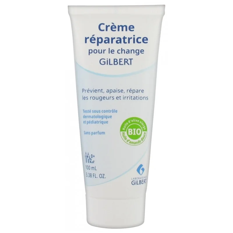 Crema reparadora para el cambio de pañal 100 ml Gilbert