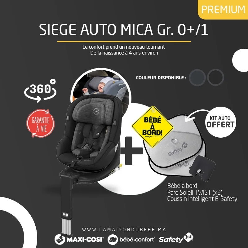 Siege Auto Mica I Size Groupe 0 1 Maxi Cosi Bebe Confort