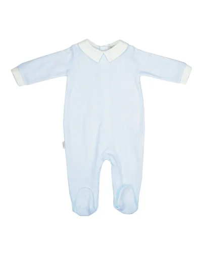 Cotton sleepsuit 12 months blue Babidu