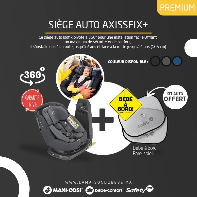 Siege Auto Rotatif Axissfix Plus Bebe Confort Maxi Cosi