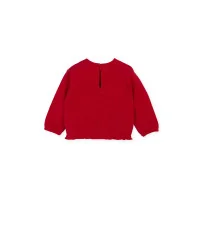 Sweatshirt Rouge Fille Hiedra Tutto Piccolo 