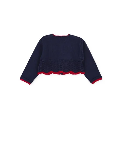 Veste en tricot fille Tutto Piccolo