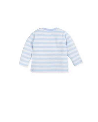 Camiseta azul cielo Sándalo bebé niño Tutto Piccolo