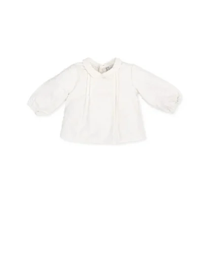 Camisa blanca Gardenia niño Tutto Piccolo