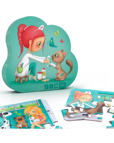 Puzzle évolutif Vétérinaire Eurekakids
