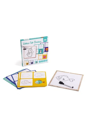 Jeu apprendre à dessiner Eurekakids