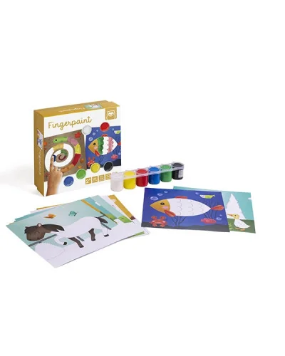 Peinture aux doigts Finger Paint Eurekakids