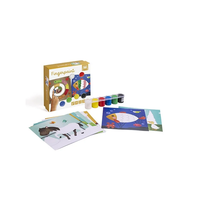 Peinture aux doigts Finger Paint Eurekakids