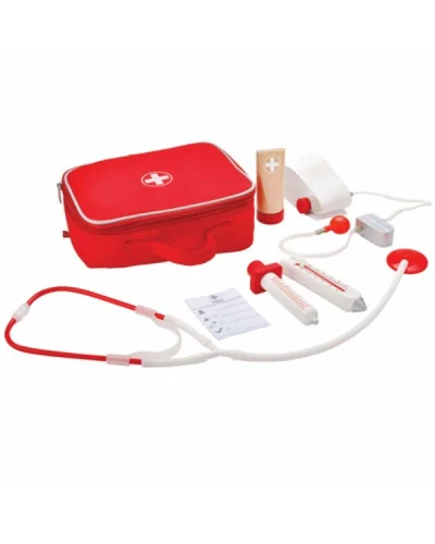 Maletín de médico Doctor on Call 7 piezas Hape