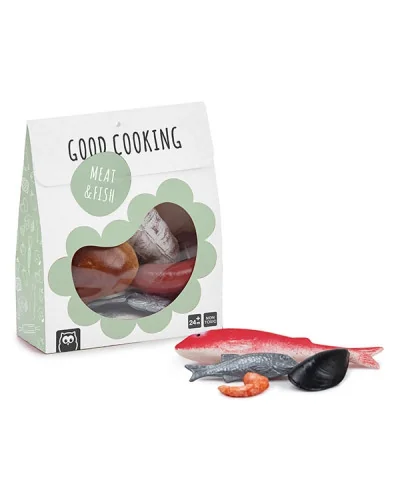 Set repas viande et poisson Eurekakids