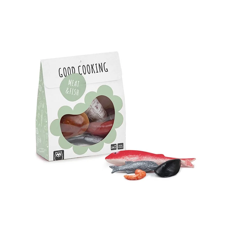 Set repas viande et poisson Eurekakids
