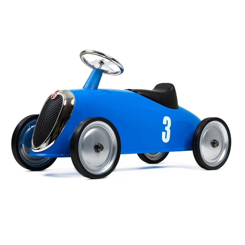 Correpasillos coche de metal Rider azul Baghera Correpasillos coche de metal Rider azul Baghera