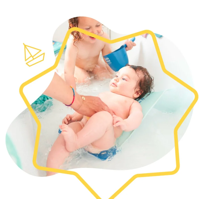 Hamac transat de bain ergonomique, 0-6 mois, Badabulle - vue 2