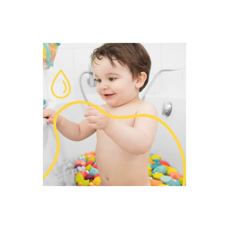 Juguetes de baño Rigolos Splash Ocean x6 Badabulle
