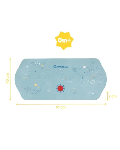 Alfombrilla de baño antideslizante XXL 91 cm Badabulle