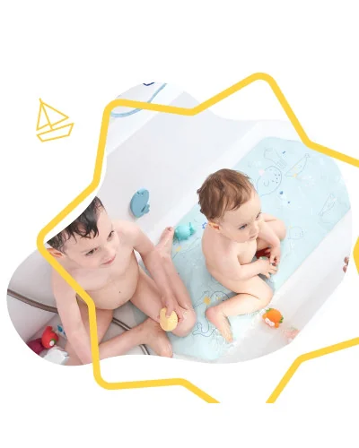 Alfombrilla de baño antideslizante XXL 91 cm Badabulle