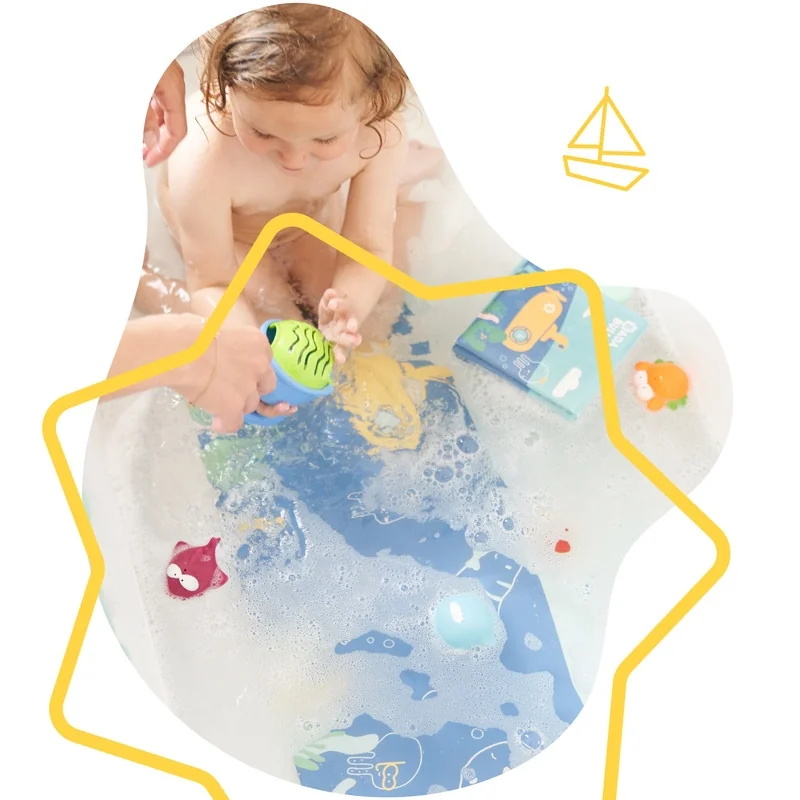 Alfombrilla de baño con indicador de temperatura 70 cm Badabulle