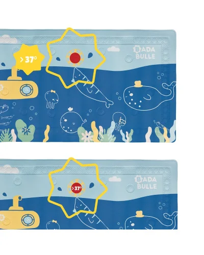Tapis de bain témoin de température 70 cm Badabulle