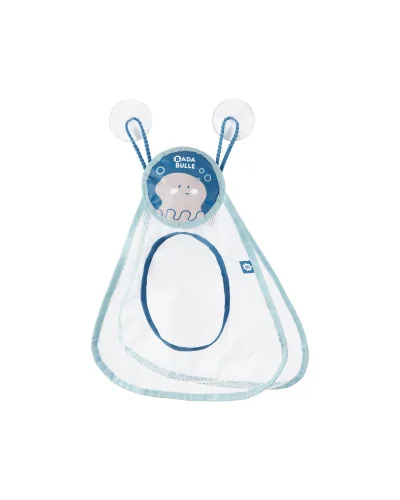 Filet de bain bleu pour jouets Badabulle