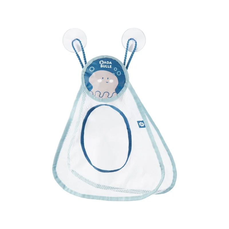 Filet de bain bleu pour jouets Badabulle