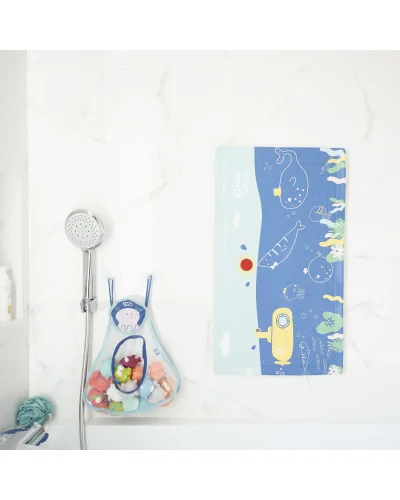 Bath toy net blue Badabulle