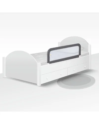 barrière de lit portable gris safety 1st