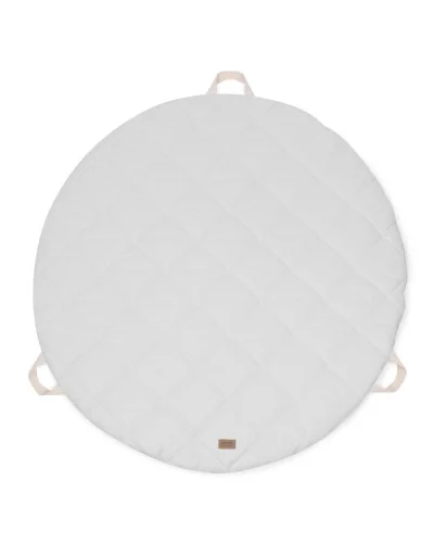 Tapis de chambre bébé en coton gris 90x90 BonjourBébé Premium