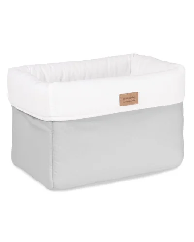 Laundry basket grey for baby's room BonjourBébé Premium