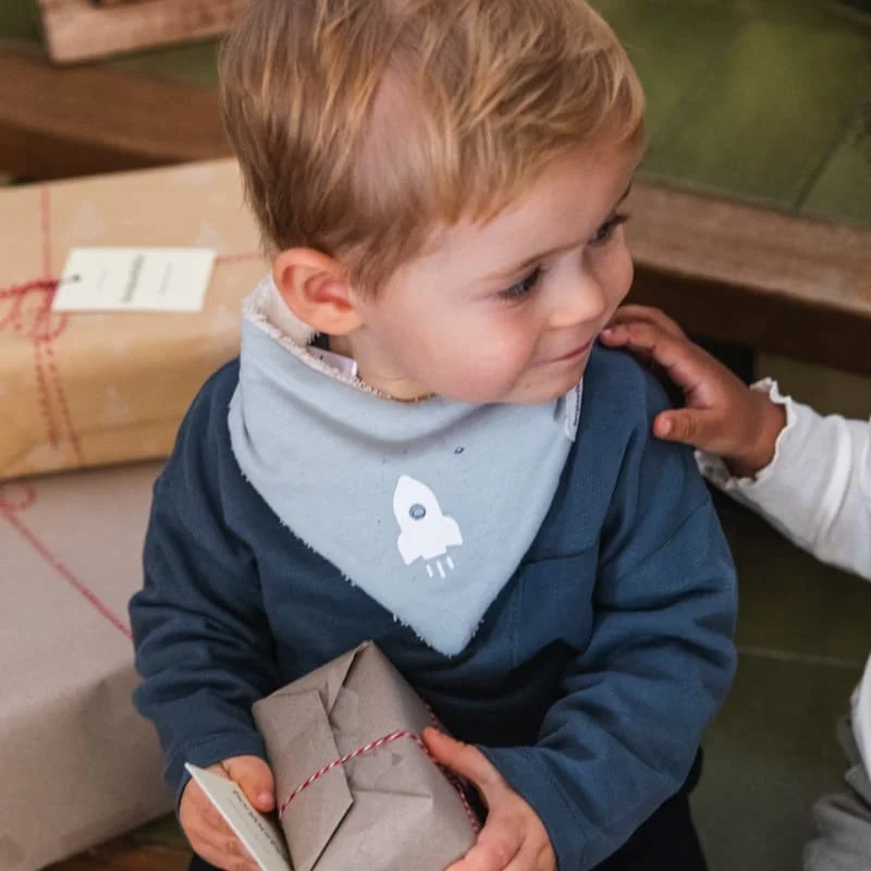 Bavoir bandana Rocket BonjourBébé Premium