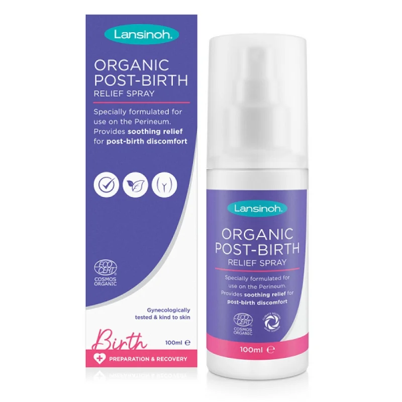 Spray apaisant post-naissance BIO - 100ml Lansinoh Spray apaisant post-naissance BIO - 100ml Lansinoh