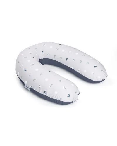 Buddy nursing and maternity pillow Blue Grey Moon Doomoo