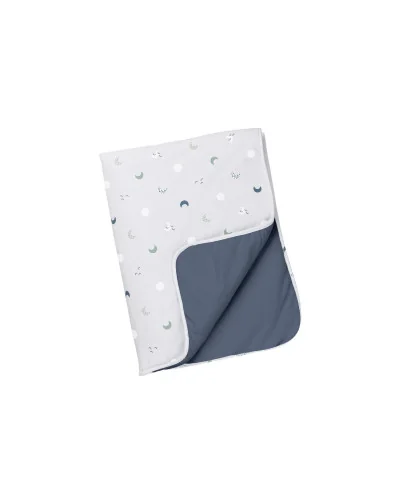 Couverture bébé Dream 75 x 100 cm Blue Grey Moon Doomoo