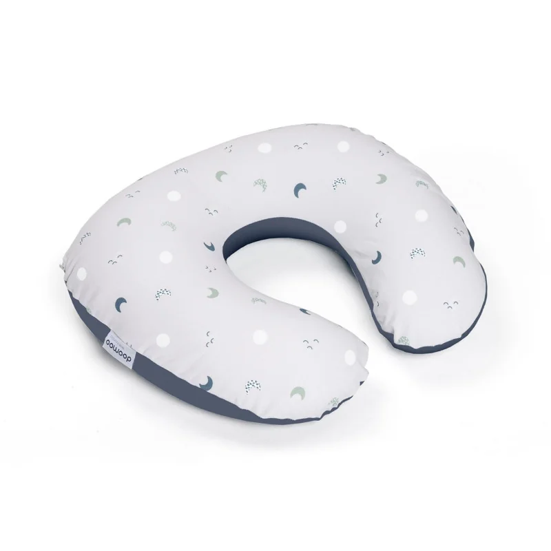 Coussin d’allaitement Softy Blue Grey Moon Doomoo Coussin d’allaitement Softy Blue Grey Moon Doomoo