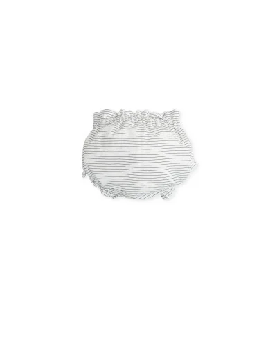 Braguita niña de jacquard a rayas Abrazo gris Tutto Piccolo