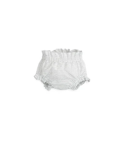 Girls’ striped jacquard knickers Abrazo grey Tutto Piccolo
