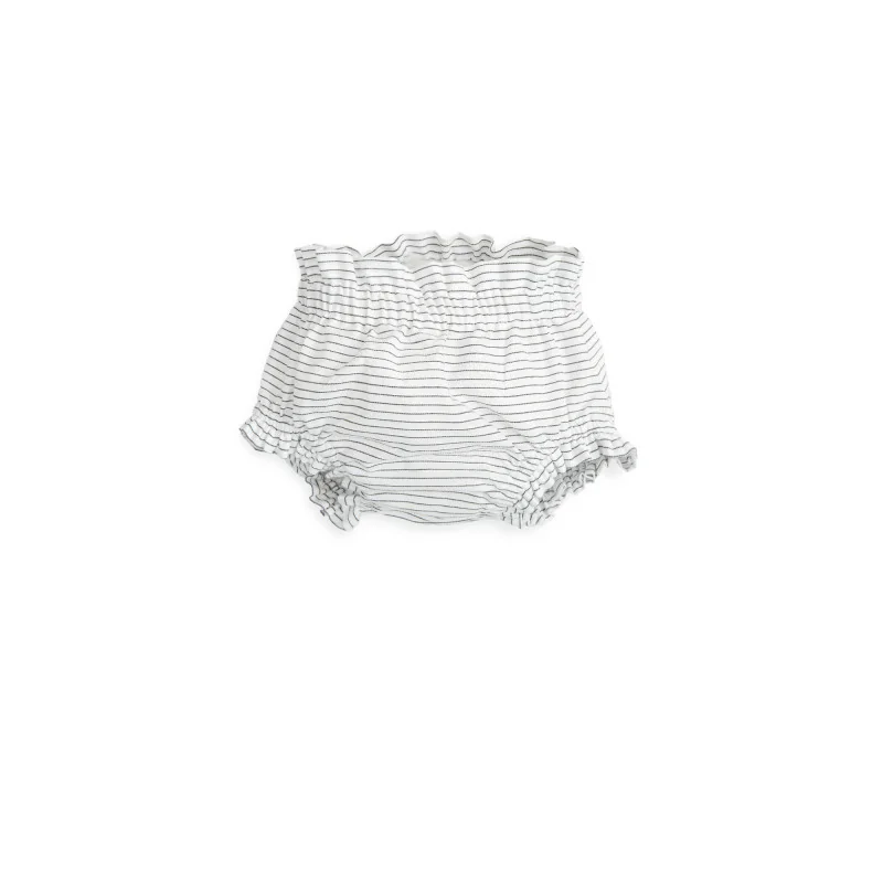 Braguita niña de jacquard a rayas Abrazo gris Tutto Piccolo