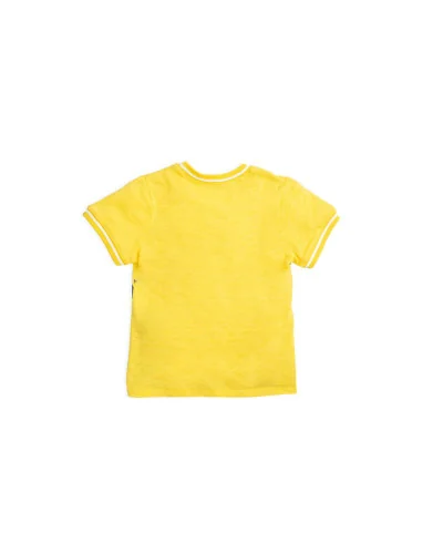 B.Rebeldía boys' leaf print T-shirt yellow Tutto Piccolo