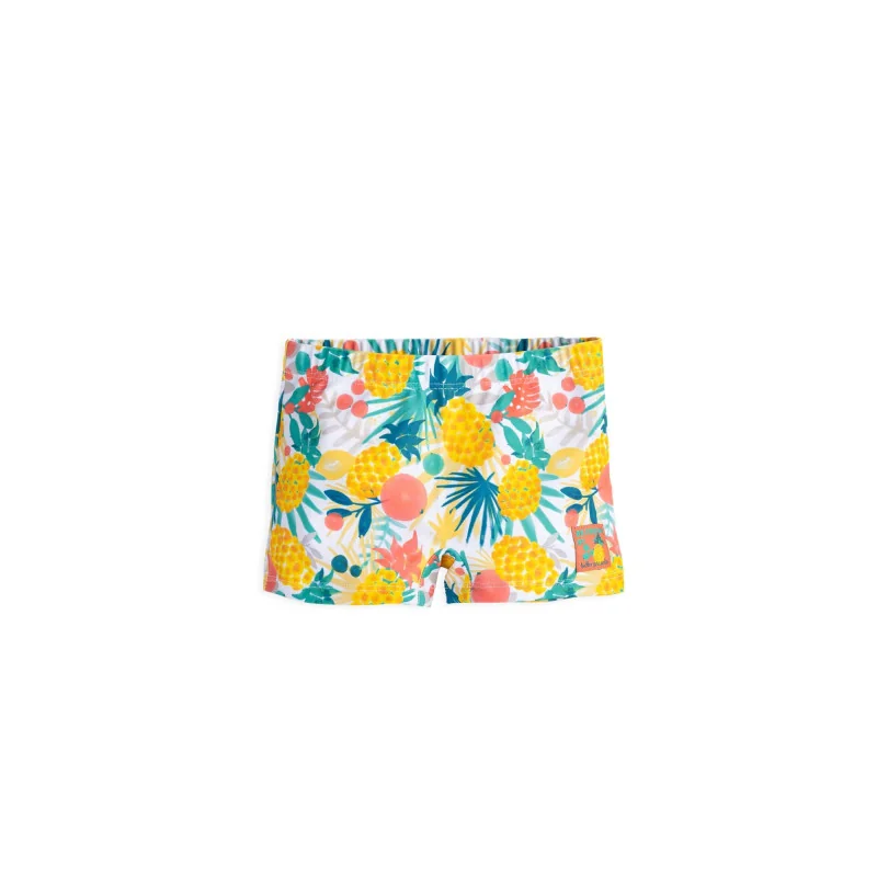 Bañador short niño B.Rebeldía amarillo Tutto Piccolo