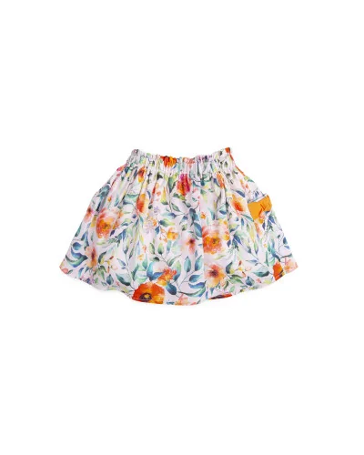 Deseo girls' skirt tangerine Tutto Piccolo