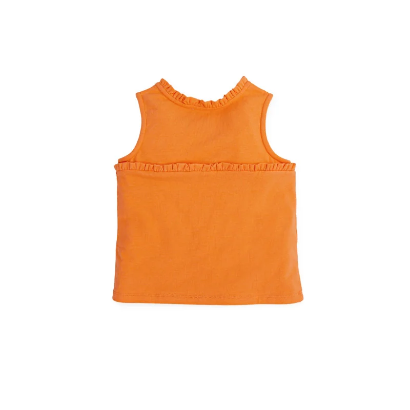 T-shirt Fille Deseo Mandarine Tutto Piccolo SS22