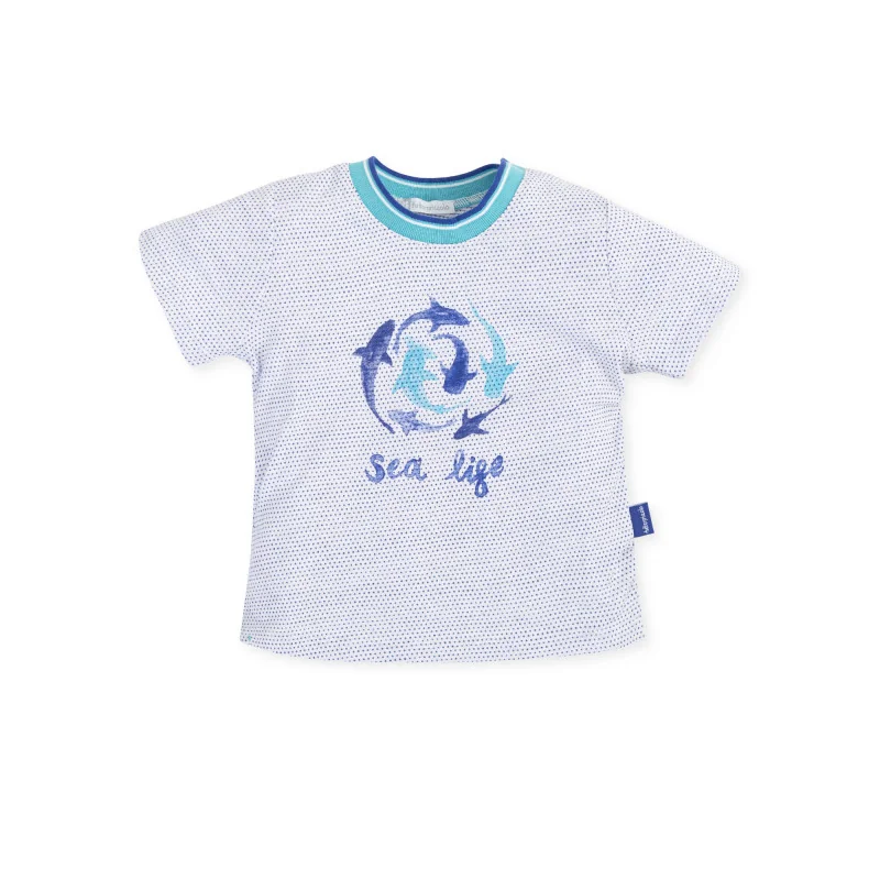 Emocion boys' T-shirt electric blue Tutto Piccolo