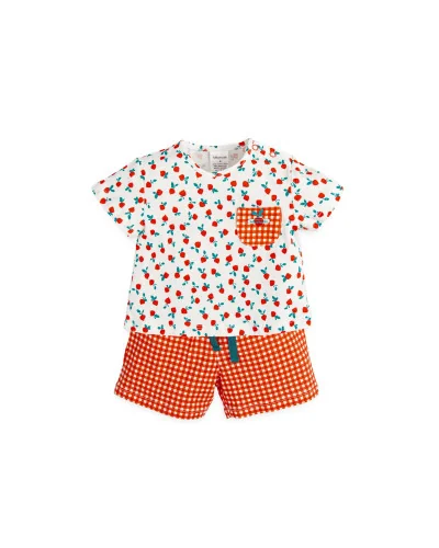 Mirada boys' 2-piece set orange Tutto Piccolo