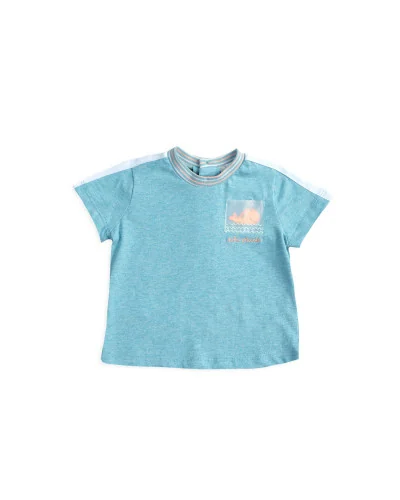 B.Serena boys' T-shirt Atlantic blue Tutto Piccolo