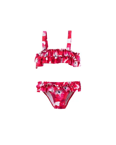 Bikini niña B.Simpatía rojo Tutto Piccolo