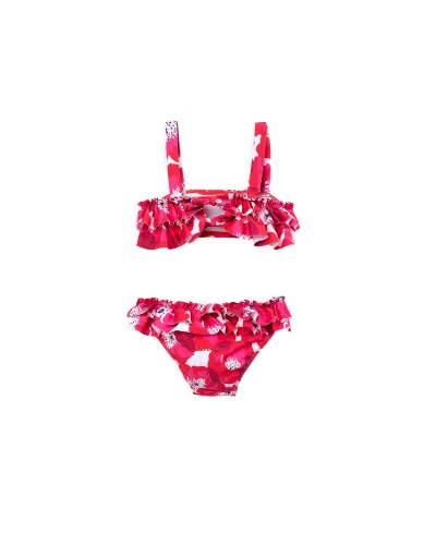 Bikini niña B.Simpatía rojo Tutto Piccolo