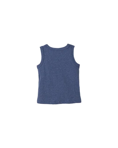Camiseta sin mangas azul marino con gafas B.Te quiero niño Tutto Piccolo
